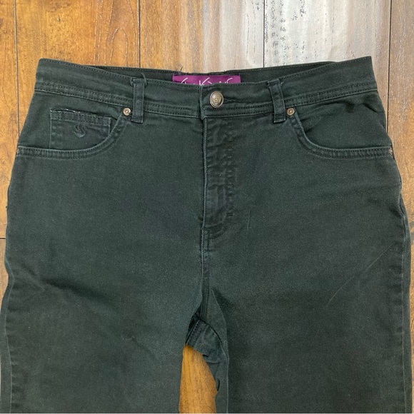GLORIA VANDERBILT Women’s Black Denim Jeans Size 8 Average Stretch - Picture 3 of 11